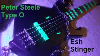 I Built Peter Steele's Bass (from a Jazz Bass Kit)
