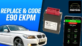 How To Replace And Code EKPM Fuel Pump Module For BMW E90