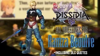 [DFFNT] All Ramza Beoulve voicelines