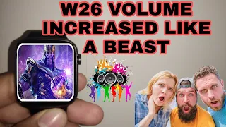 I FOUND A WAY TO INCREASE VOLUME IN W26 //W26 🔊  BEAST MODE //W26 VOLUME INCREASED 100%//W26 HIGH 🔊