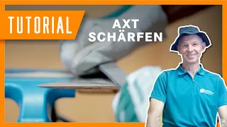 Sepp erklärt: Wie Axt schärfen richtig geht I #Tutorial Axt selber bauen Teil III