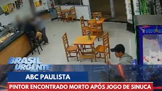 Pintor é encontrado morto após jogo de sinuca | Brasil Urgente