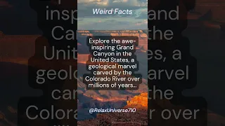 Grand Canyon: Nature's Epic Masterpiece #shorts #facts #subscribe