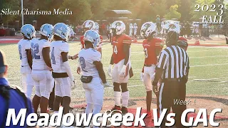 SCS|Meadowcreek high vs GAC Georgia high school football 2023