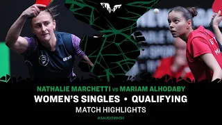 Nathalie Marchetti vs Mariam Alhodaby | WS Qual | Saudi Smash 2024