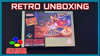 Retro Unboxing - Aladdin  - Super Nintendo