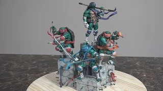 Good Smile's Teenage Mutant Ninja Turtles Figures- Full Set-Unboxing