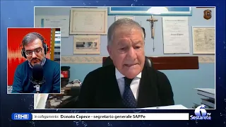 Intervista Capece (SAPPe) dopo i disordini del Carcere Minorile di Palermo