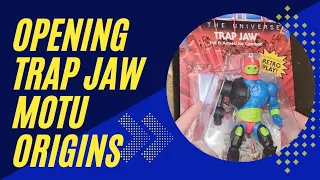 Unboxing Trap Jaw - MotU Origins