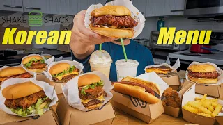 SHAKE SHACK'S KOREAN STYLE MEN + ENTIRE MENU | 10 OUT OF 10?