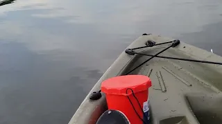 Big Lake Creature Caught on Camera while Kayaking- Dryden, Ontario, Canada