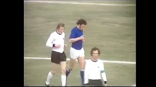 1974. Italy - West Germany (Friendly). 45 min. (part 2 of 2).