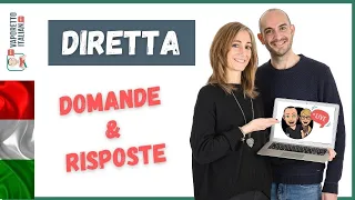 Una diretta con Giulia | Rispondiamo alle tue domande | Impara l'italiano con Vaporetto Italiano