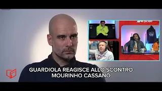 🔴GUARDIOLA REAGISCE ALLA LITE TRA MOURINHO E CASSANO | #cassano | #bobotv | #guardiola | #mourinho