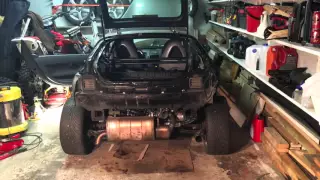 Smart Roadster Mounting Engine