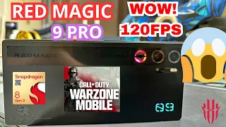 Red Magic 9 pro gaming Warzone Mobile 120FPS😱 #redmagic9pro #warzonemobile  #gaming #video #warzone