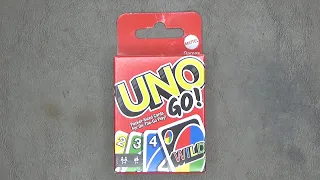 UNO GO! Card Game Opening