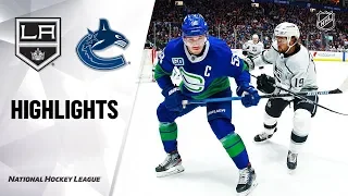 Ванкувер - Лос-Анджелес / NHL Highlights | Kings @ Canucks 12/28/19