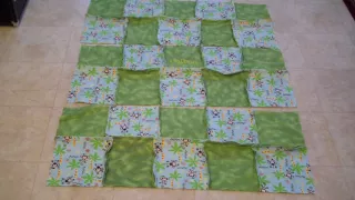 Blooming Rag Quilt Tutorial, Part 4 of 5: Finish Sewing!