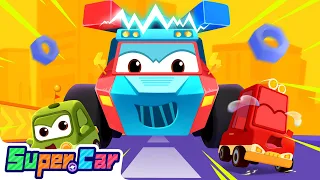 The Super Magnet Car | Car Cartoon | Kids Cartoons & Kids Songs | Super Car- Cars World