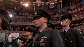 Mark from the States and Release of Poppy Petals - Festival of Remembrance 2011 Reaction