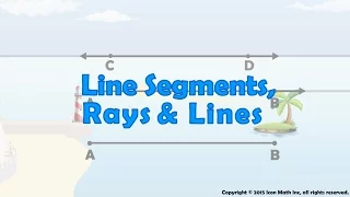 Line Segments, Rays and Lines