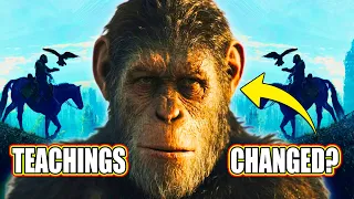 Caesar's Teachings ALTERED In Kingdom of The Planet of The Apes
