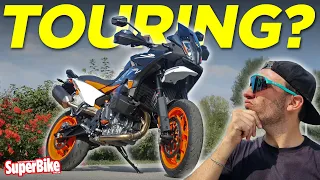 FOLLIA TURISTICA! E se la KTM 890 SMT fosse semplicemente una supermoto anabolizzata?