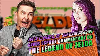 The Legend Of Zelda Esport Commentary With Michele Morrow & Nolan North! | RETRO REPLAY