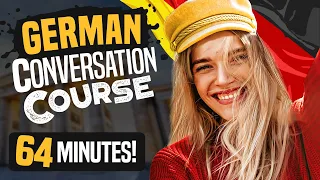 Learn GERMAN: Easy & Slow Conversation Course! (9 Scenes w/Essential Words) - OUINO.com