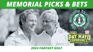 2024 Memorial Picks, Bets, One and Done | LIV Houston | Canadian Open Recap | Fantasy Golf Picks