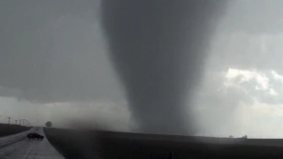 INCREDIBLE tornado video near Simla, CO! June 4, 2015