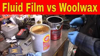 Fluid Film vs WoolWax Lanolin Rustproofing:  Stop Rust in its Tracks!