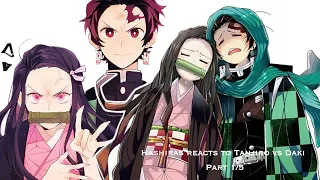 Hashiras(after meeting Tanjiro/Nezuko)reacts to Tanjiro vs Daki ‘ft Black_monster_you_know.?’ Part 1