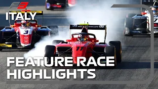 F3 Feature Race Highlights | 2022 Italian Grand Prix