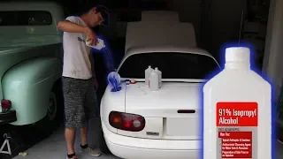 Will Rubbing Alcohol Work as Car Fuel?