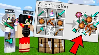 ¡Crafteamos el ARMA MÁS FUERTE de MINECRAFT! 😱 ¡Conseguimos la MEJOR ESPADA IMPOSIBLE!