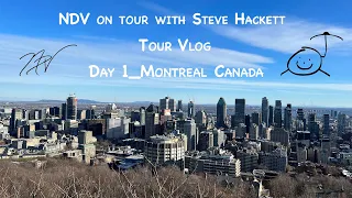 Nick D'Virgilio on tour with Steve Hackett_tour vlog day 1