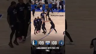 Luka Magic 🔥🔥 | Luka Doncic hits 3-point shot game winner for the Dallas Mavericks vs Timberwolves