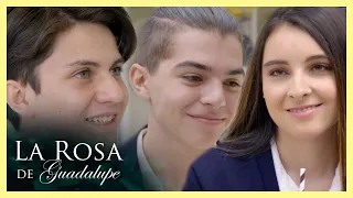 Estefanía juega con el amor de Adrián y Román | La Rosa de Guadalupe 1/4 | El reto de la amistad