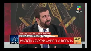 Entrevista a Pablo Lázaro Gran Maestre de la Argentina de Libres y Aceptados Masones