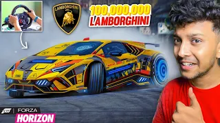 FINALLY I GOT THE MOST RAREST LAMBORGHINI CAR! 😍  Forza horizon 5 - LOGITECH G29