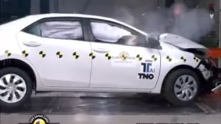 CRASH TEST Euro NCAP Toyota Corolla | 2013 | Crash Test