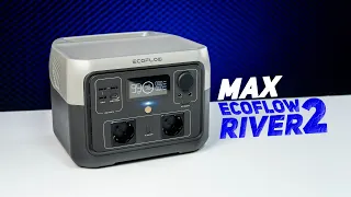 Зарядна станція EcoFlow River 2 Max - ще потужніша, портативніша та надійніша! Повний огляд, тести!