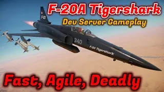 F-20A Tigershark FIRST Dev Server Gameplay & Overview - A Dream To Fly [War Thunder]