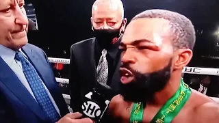 Gary Russell, Jr. on losing to Mark Magsayo.