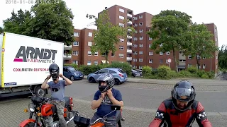 USSR MOTORCYCLE on GERMAN ROADS...