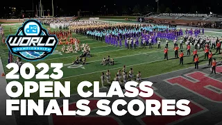 SCORES: 2023 DCI Open Class World Championship Finals