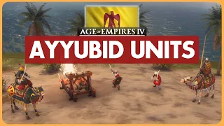 All NEW Ayyubids Units in AoE4!