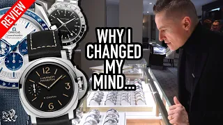 Why I Changed My Mind About Omega Speedmasters, Panerai, & Accutron Astronaut + My Moyer Watch Event